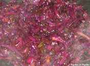 Chou rouge au wok Chou rouge au wok