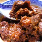 Boeuf au saté