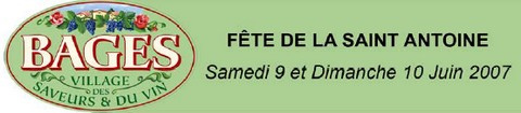 Fête de la Saint Antoine - Bages