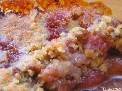 crumble figues noix