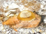 Saumon en papillote Saumon en papillote