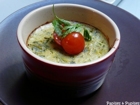 Terrine de pois cassés et courgettes au cerfeuil de Laurence Salomon
