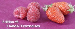 Petites crèmes aux fraises, framboises et cardamome A vos Casseroles # 5 A vos casseroles fraises framboises
