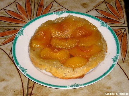 Tarte Tatin aux pommes Image Papilles et Pupilles - Tarte Tatin aux pommes