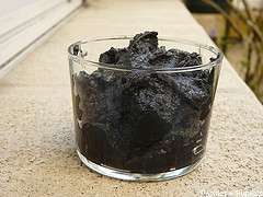 Ganache au sésame noir