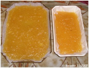 Purée de coings