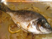 f32862c1fbf7663de391f5473b739837 Daurade braisée au vin blanc et aux deux citrons