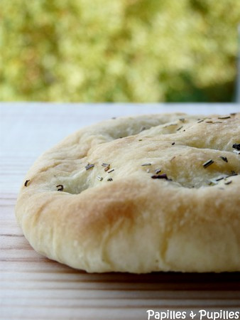 Focaccia aux herbes de Provence