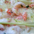 Crevettes au lait de coco
