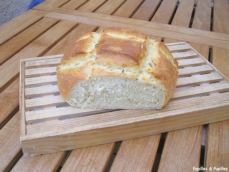 Image Papilles et Pupilles - Pain au romarin