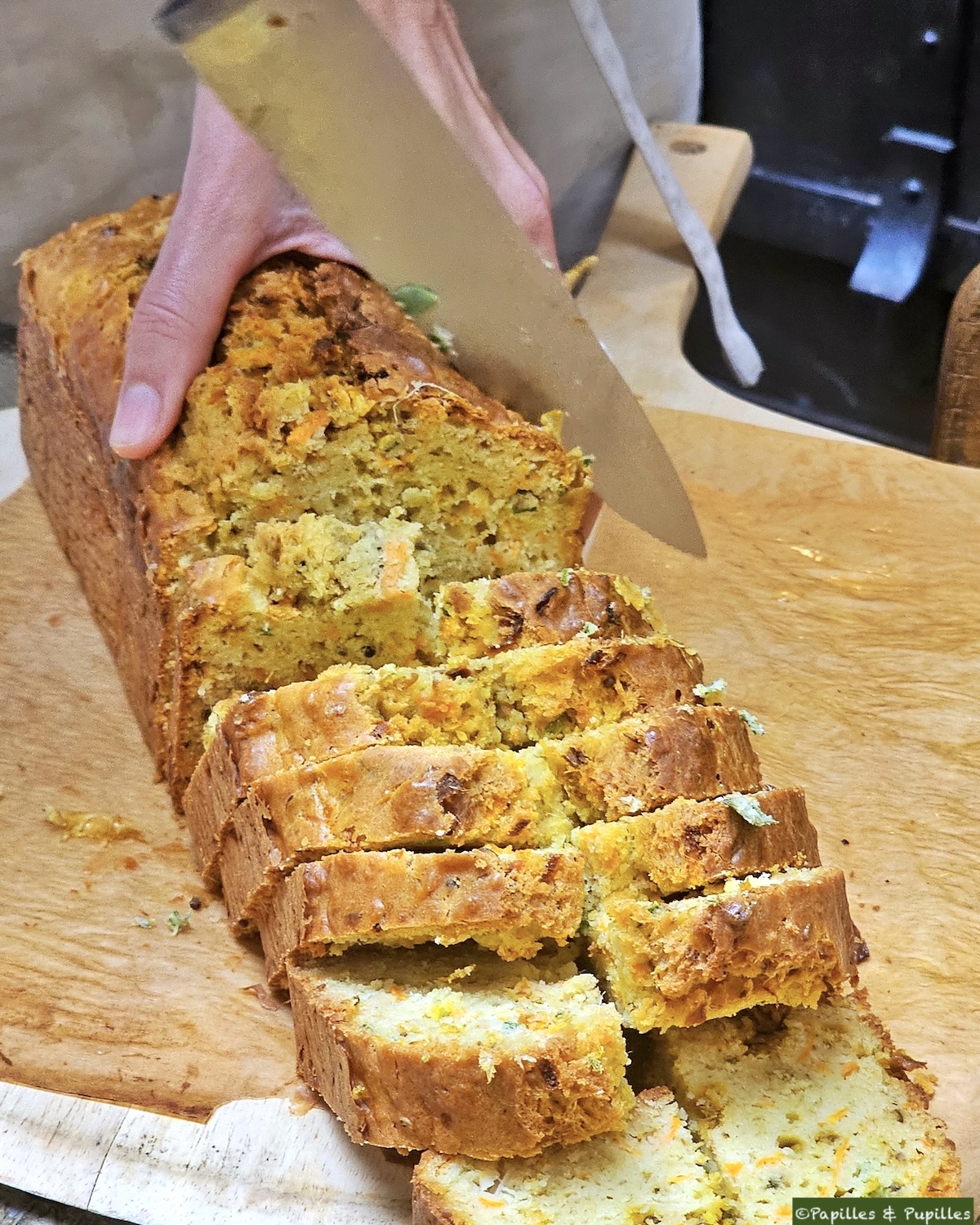 Cake pour lapritif aux carottes et aux pices douces