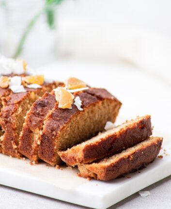 Cake au gingembre confit