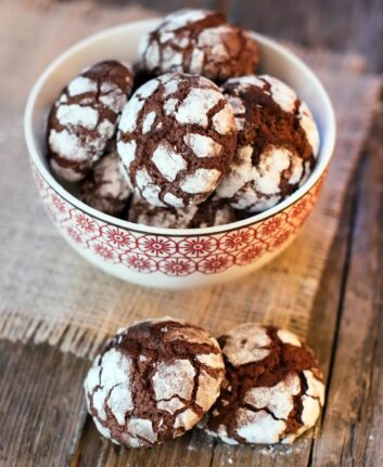 Cookies craquelés
