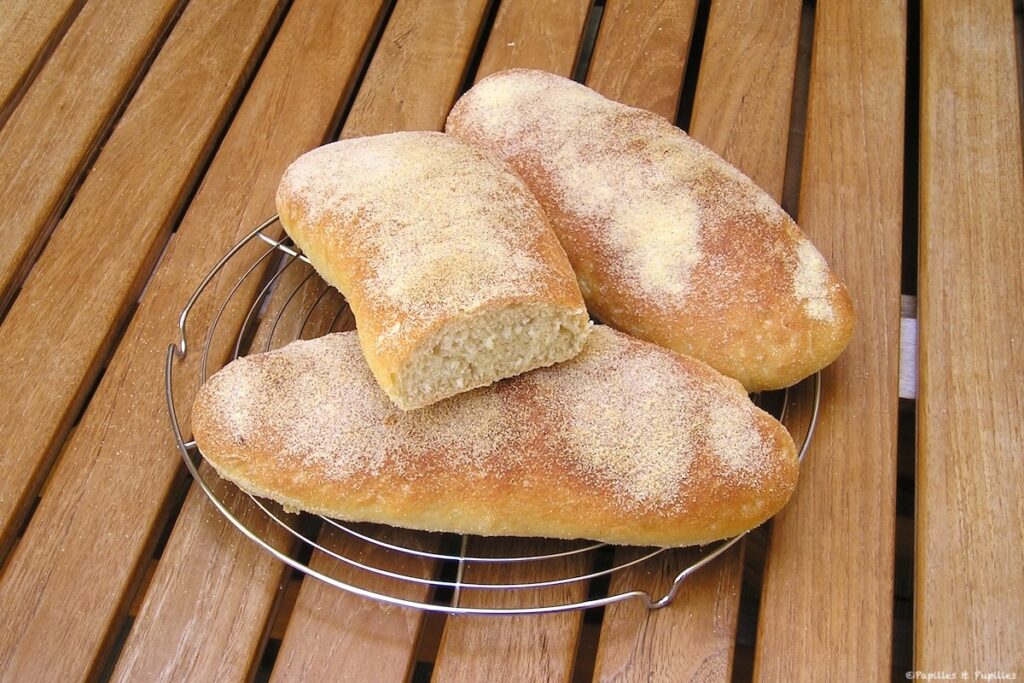 Pains à la semoule