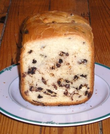Pain de mie aux pépites de chocolat