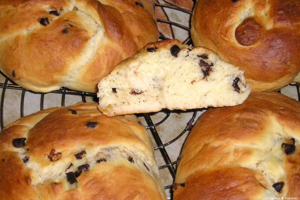 Petits pains tranchés