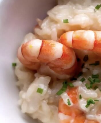 Risotto aux crevettes et au curry ©Smaku