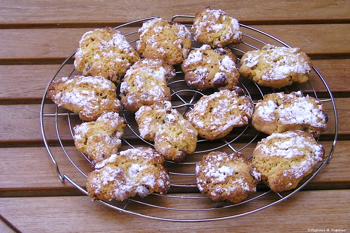 Sablés rustiques aux noisettes et à l'orange