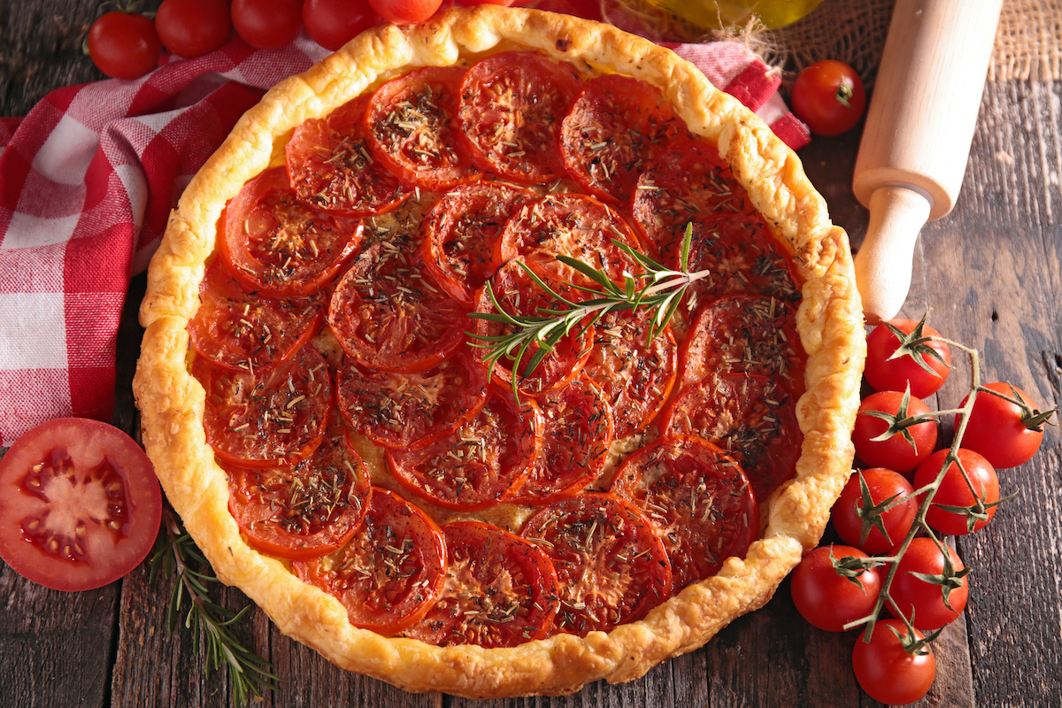 Tarte à la tomate ©Margouillat Photo - Shutterstock
