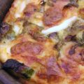 Clafoutis courgettes mozzarella