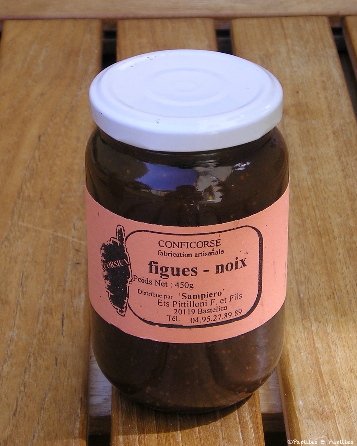 Confitures figues noix
