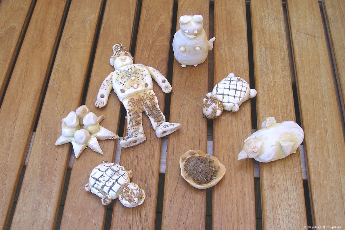 Créations en pâte à sel