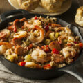 Spicy Homemade Cajun Jambalaya with Sausage and Shrimp