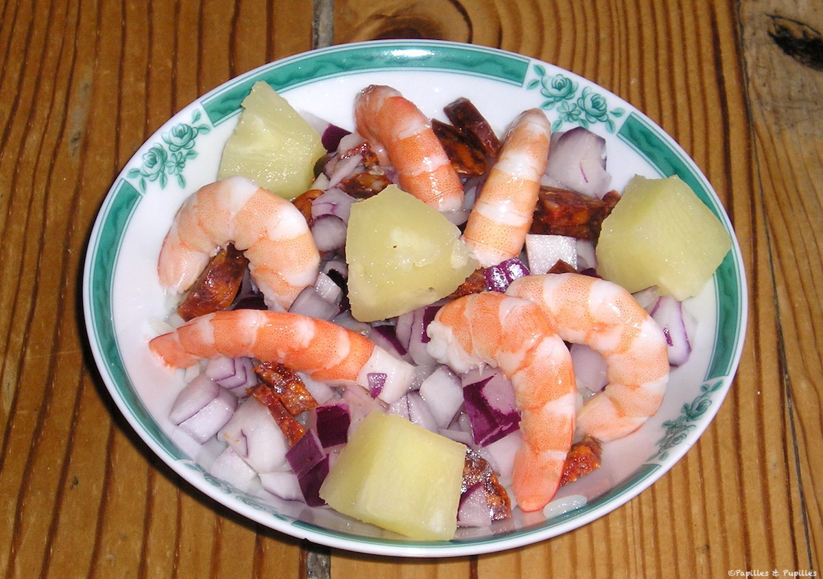 Salade jambalaya