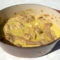 Curry de lapin aux poires