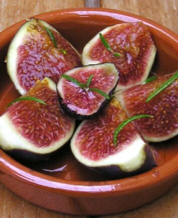 Figues au miel et au romarin