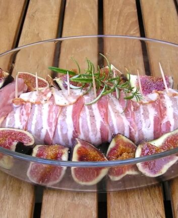 Filet mignon de porc aux figues