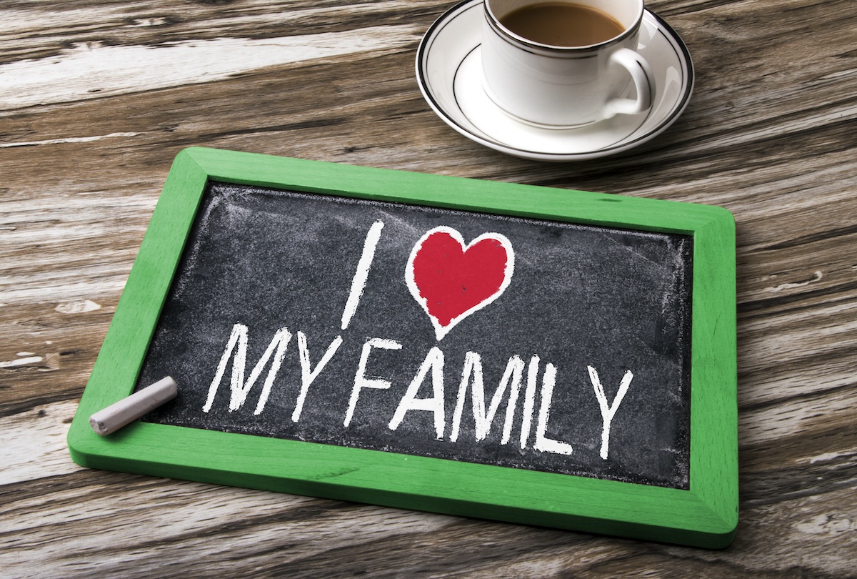 I love my family ©Shutterstock