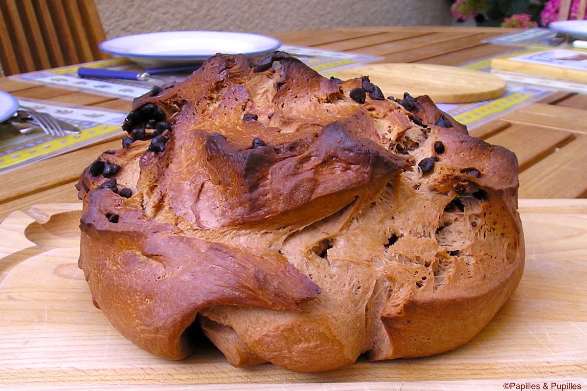 Pain au chocolat et au Baileys