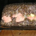 Terrine de lentilles au saumon