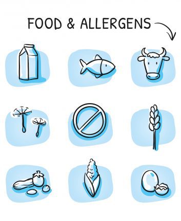 Allergies alimentaires © Daniela Barreto shutterstock