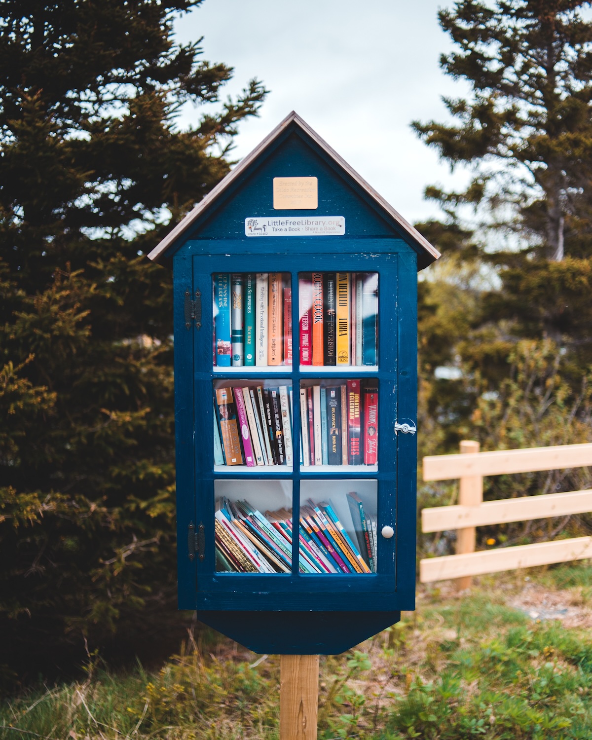 Bibliothèque © Erik Mclean sur Unsplash