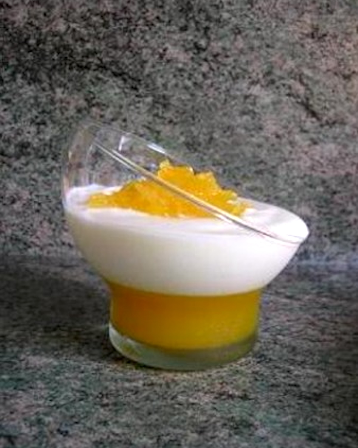 Coupes orangettes, sans oeufs, sans gluten