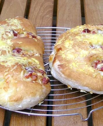 Fougasses aux lardons