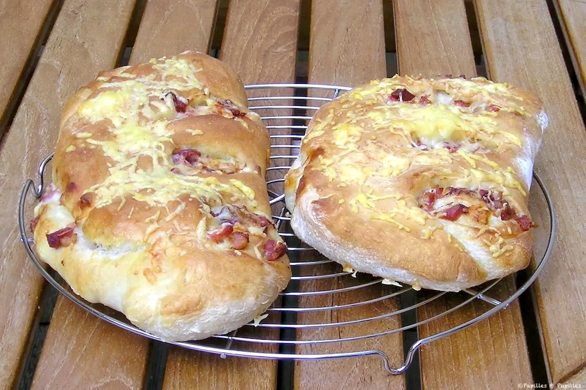 Fougasses aux lardons