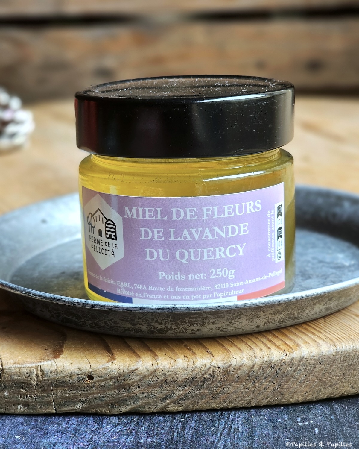 Miel de lavande pour pain d’épices provençal sans œufs