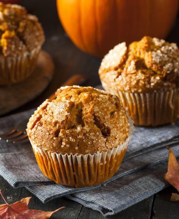 Muffins à la citrouille © Brent Hofacker shutterstock
