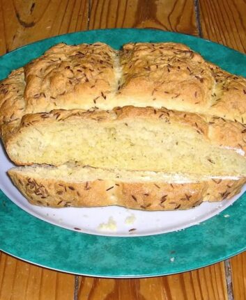 Pain au maïs et graines de lin