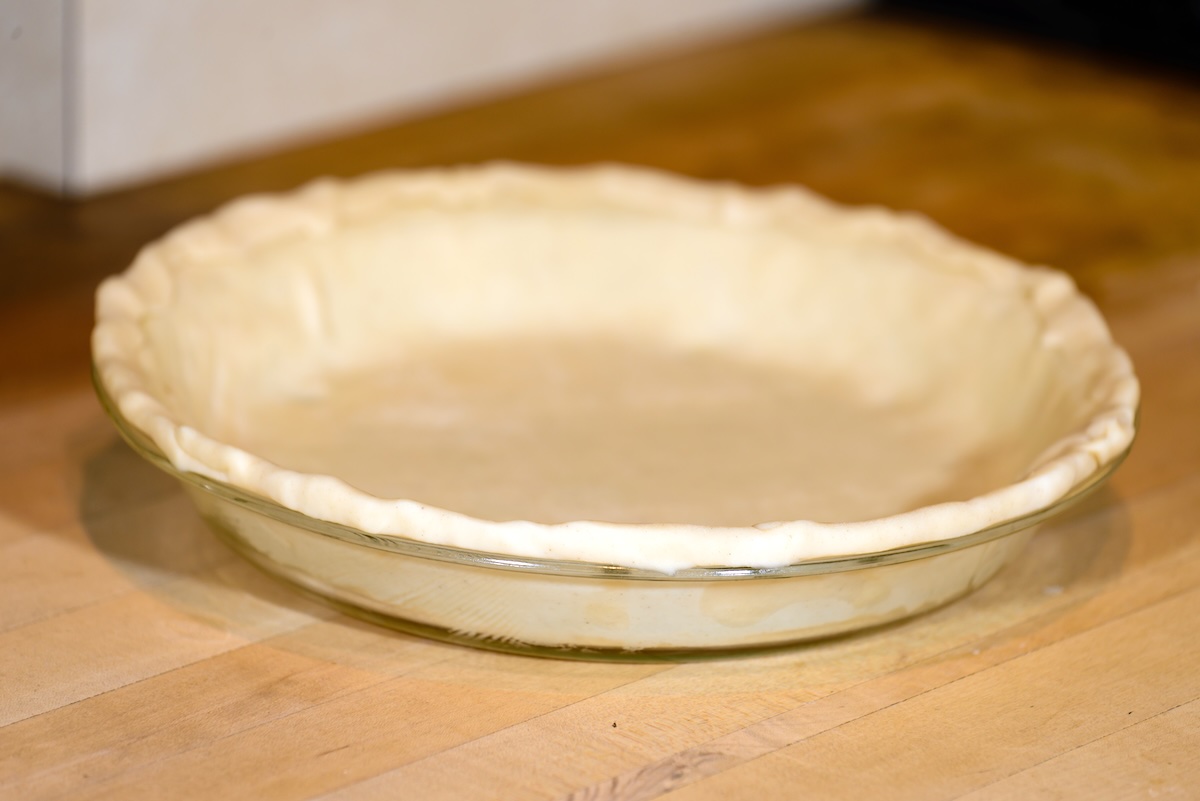 Pâte à tarte sans oeufs sans lait (c) John E Heintz Jr shutterstock