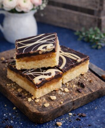 Carrés choco coco