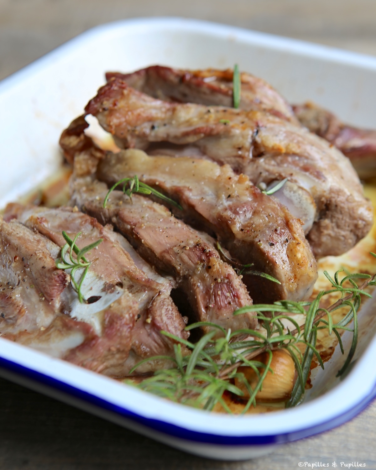 Epaule d'agneau au four