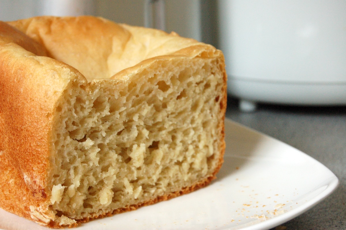Pain maison raté avec une mie compacte