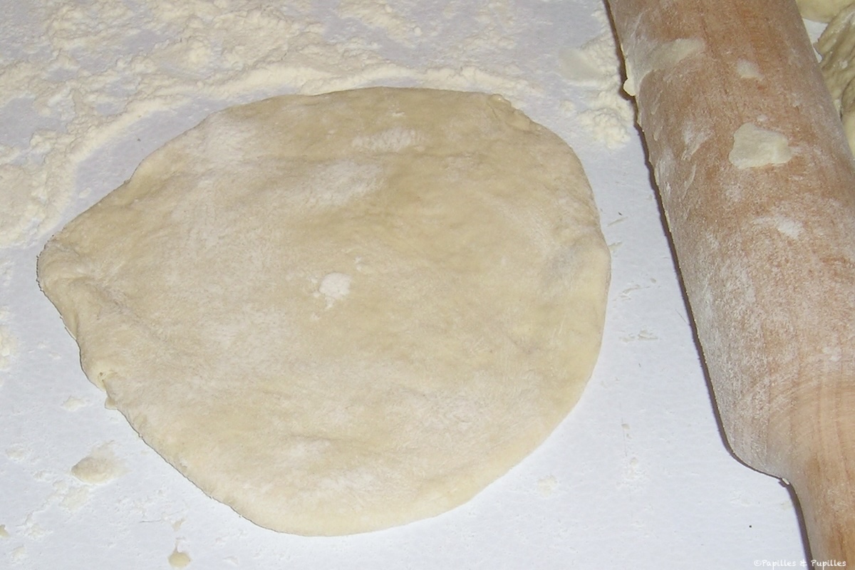 Préparation des piadines
