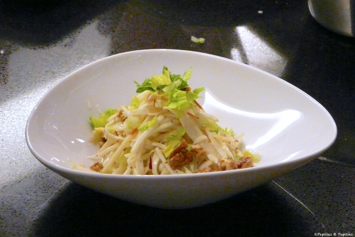 Rémoulade de céleri aux poires 
