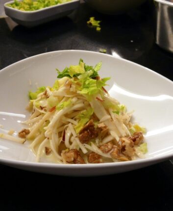 Rémoulade de céleri aux poires