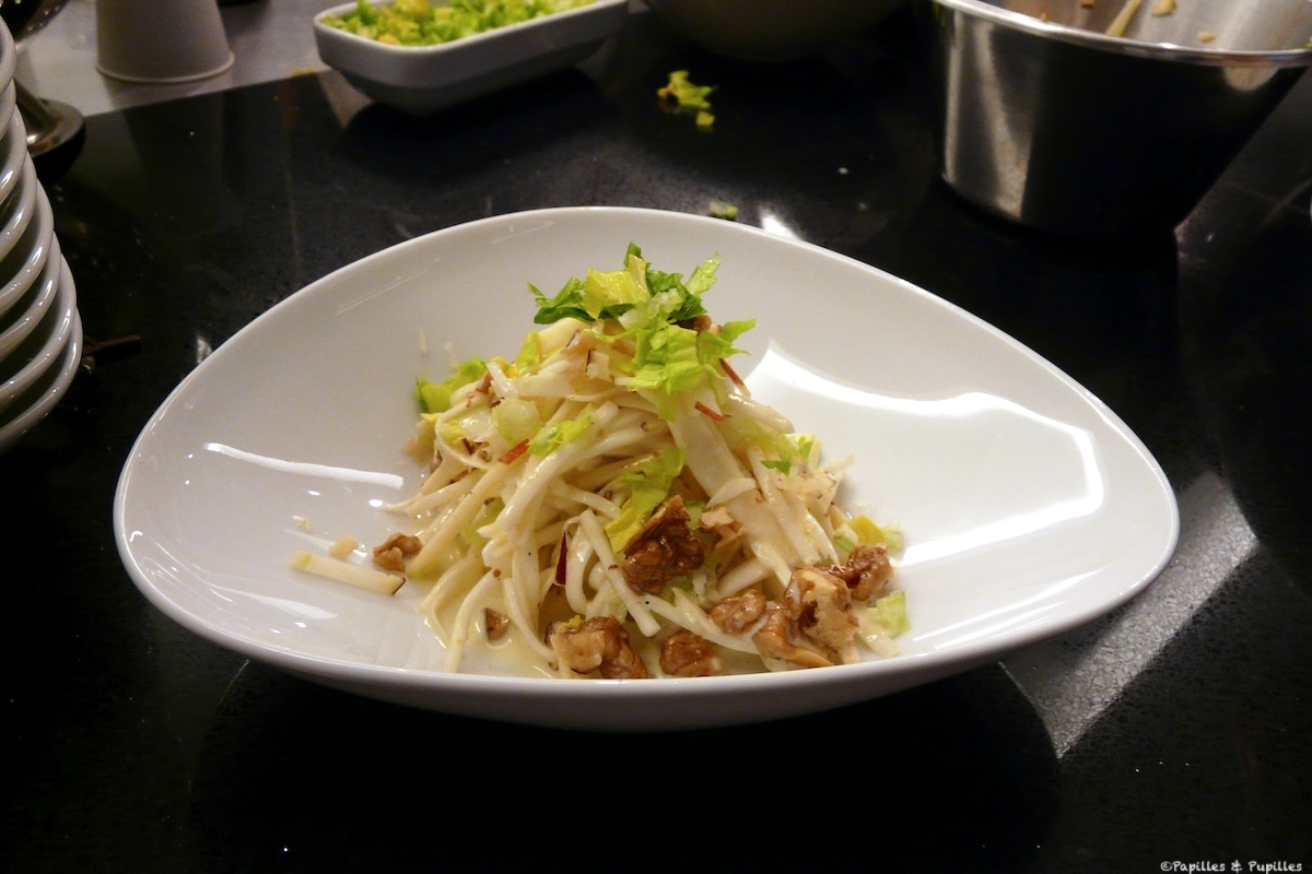 Rémoulade de céleri aux poires